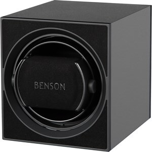 Benson Compact Aluminium 1 Black watchwinder