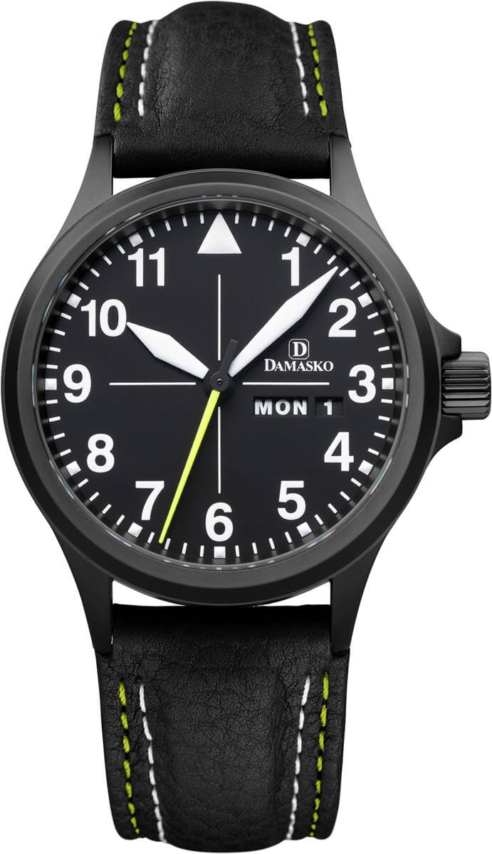 Damasko DA36 Black horloge