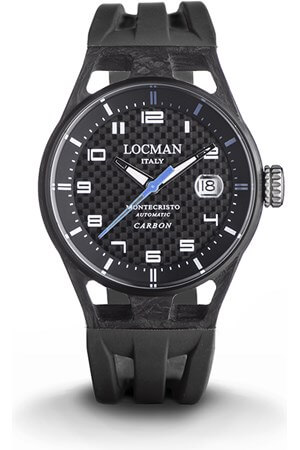 Locman Montecristo Carbon 0545C09S-CBCBWHSK