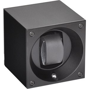 Swiss Kubik Masterbox Aluminium black watchwinder