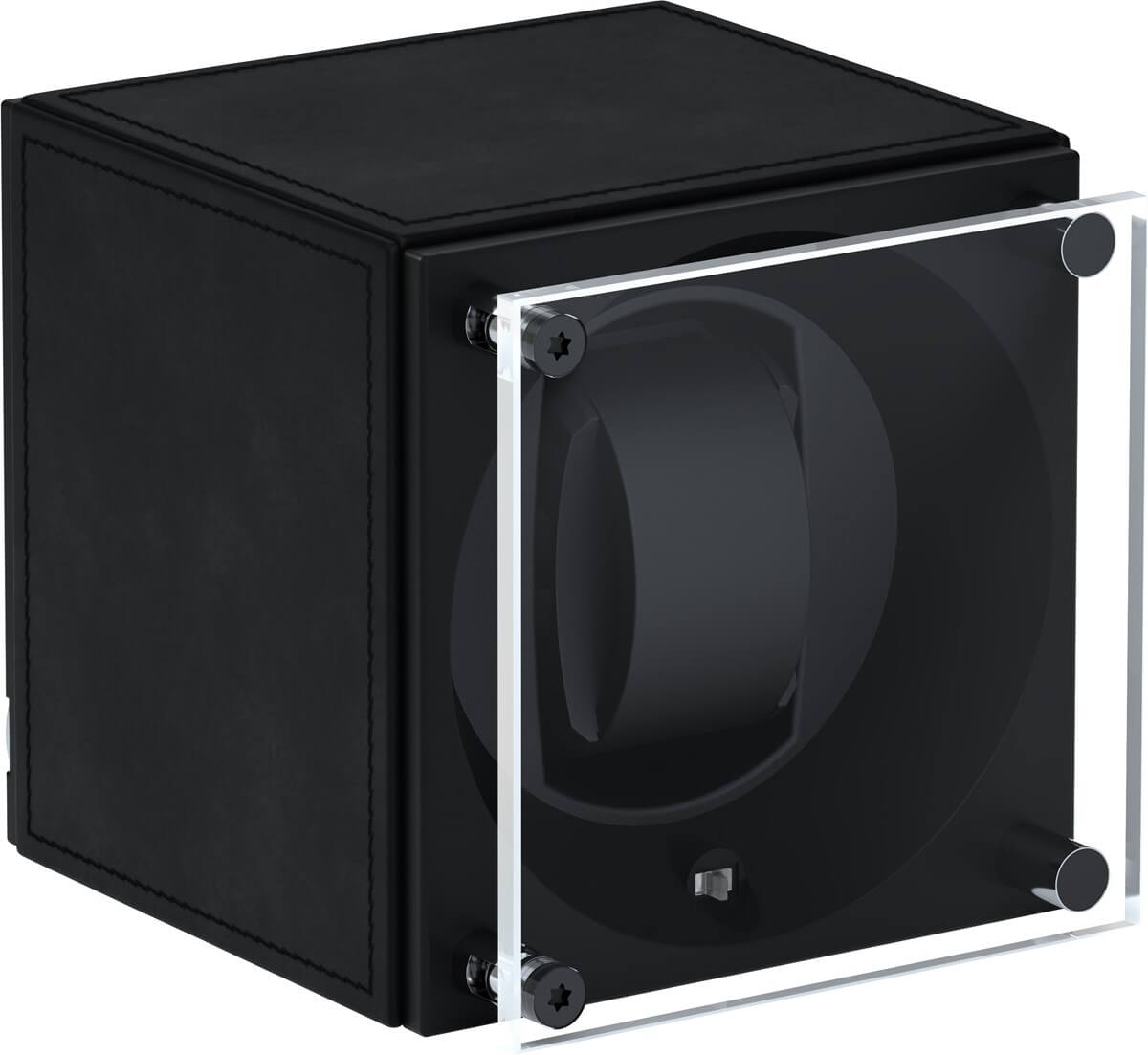 Swiss Kubik Masterbox 1 Black Leather SK01.CV003 P