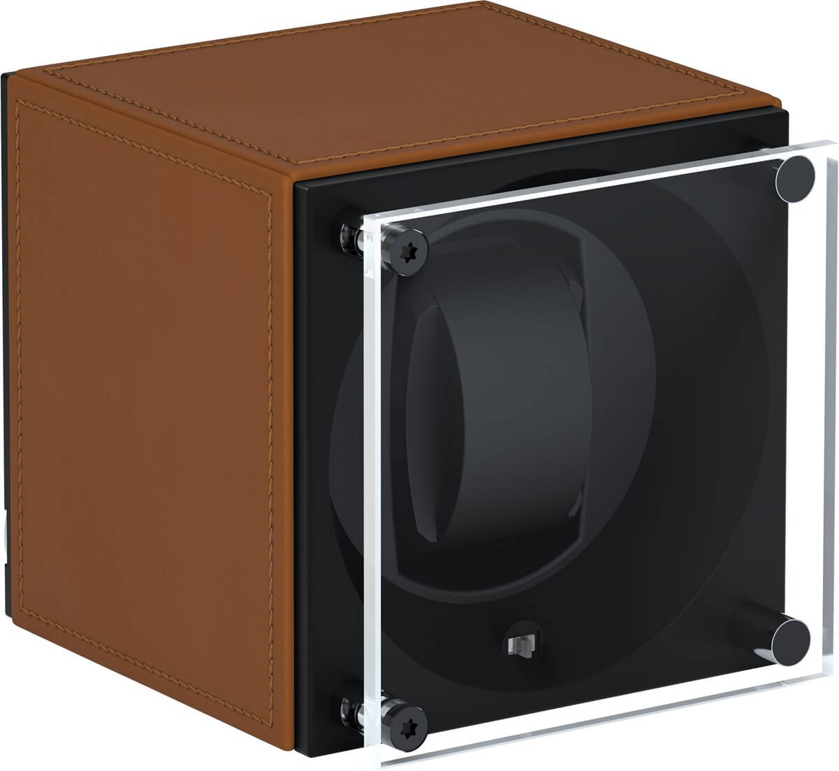 Swiss Kubik Masterbox 1 Cognac Leather SK01.CV002 P