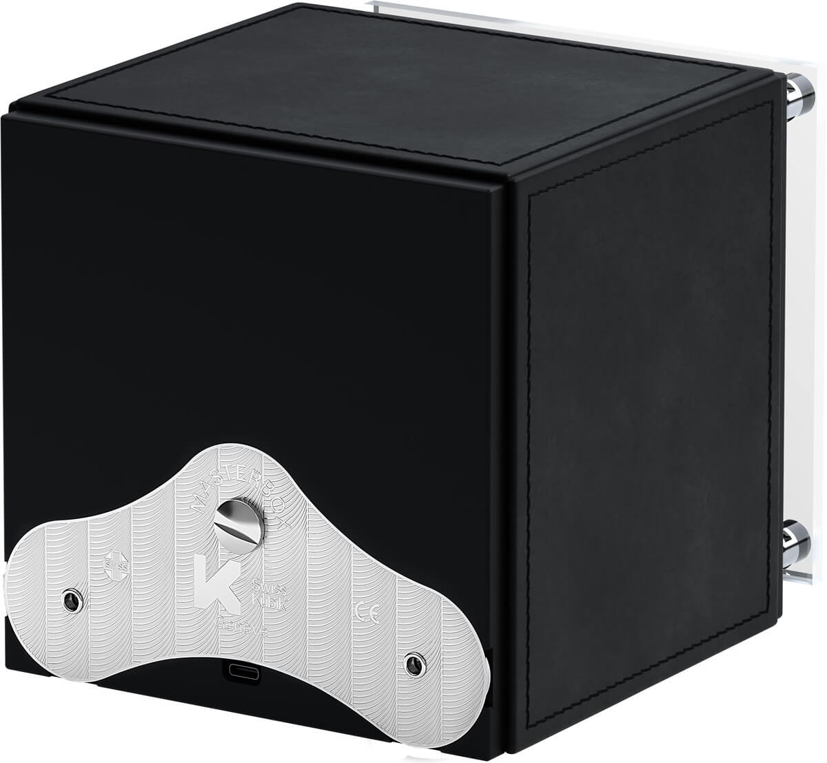 Swiss Kubik Masterbox 1 Black Leather SK01.CV003 P
