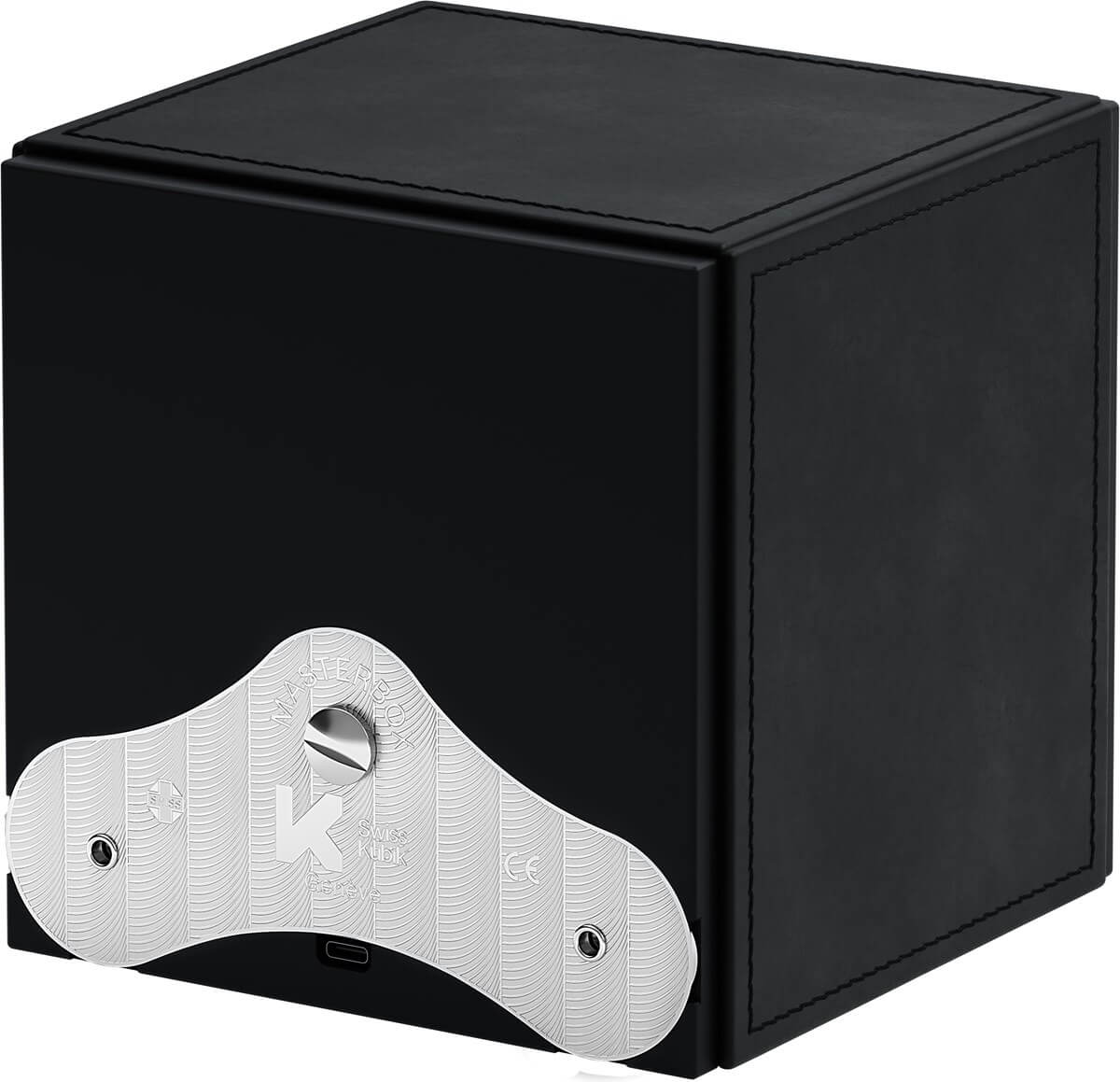 Swiss Kubik Masterbox 1 Black Leather SK01.CV003