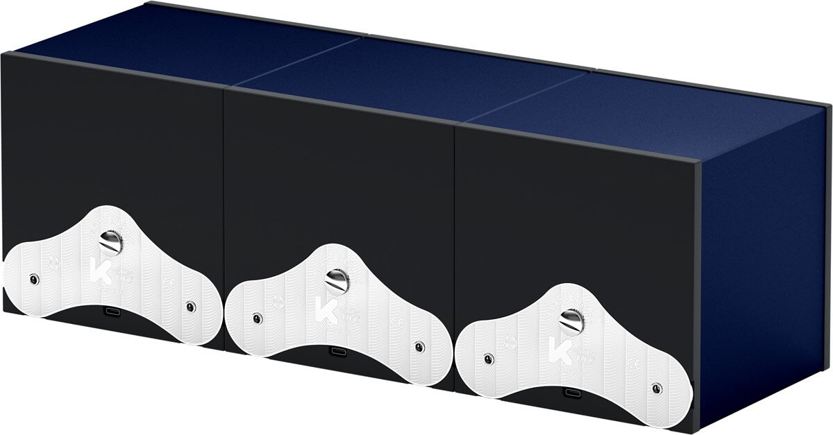 Swiss Kubik Masterbox 3 Navy Blue SK03.AE004