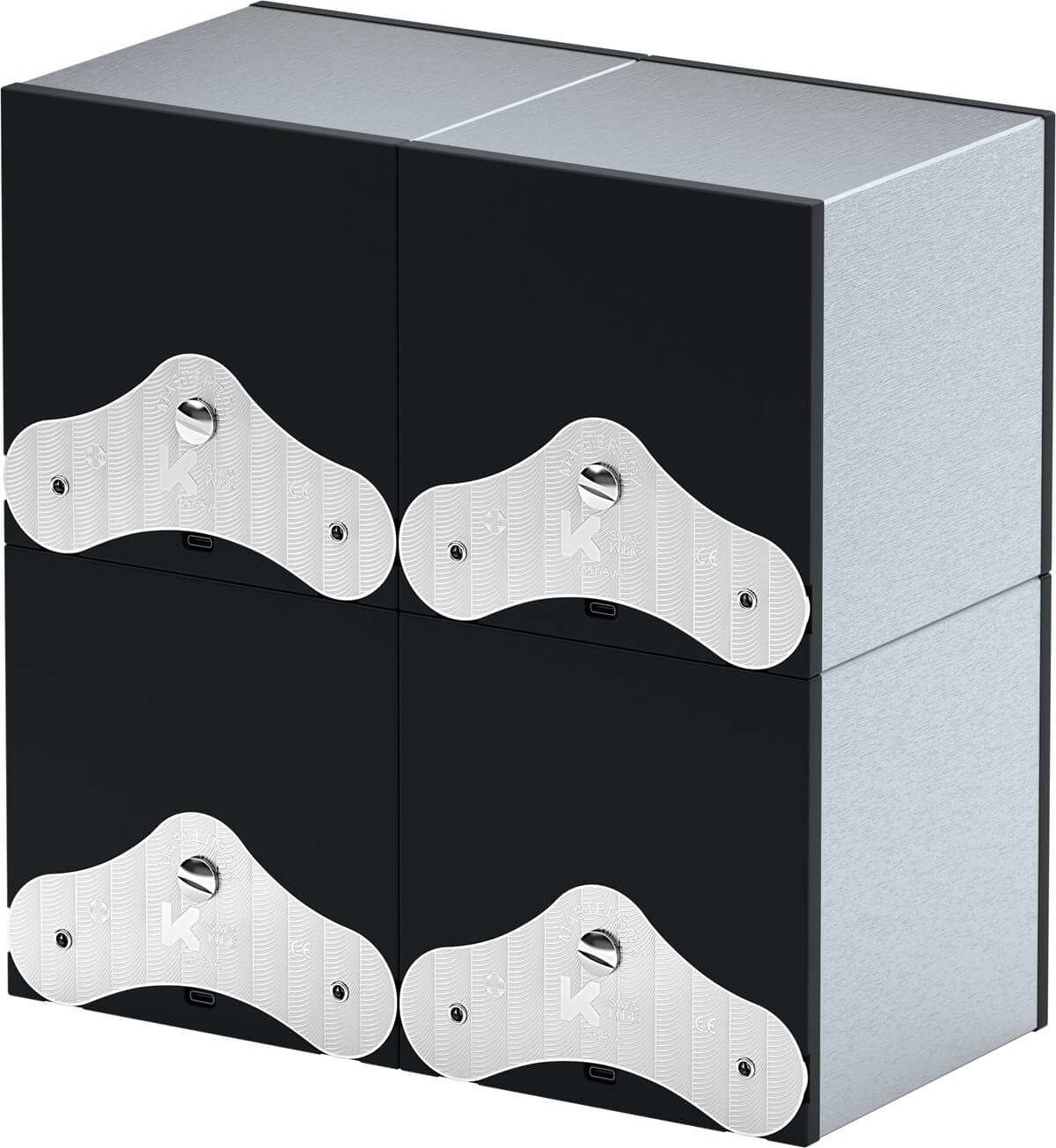 Swiss Kubik Masterbox 4 Brushed SK04.AE000