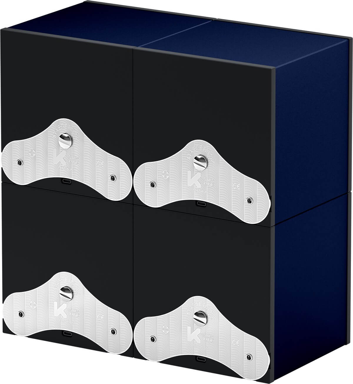 Swiss Kubik Masterbox 4 Navy Blue SK04.AE004